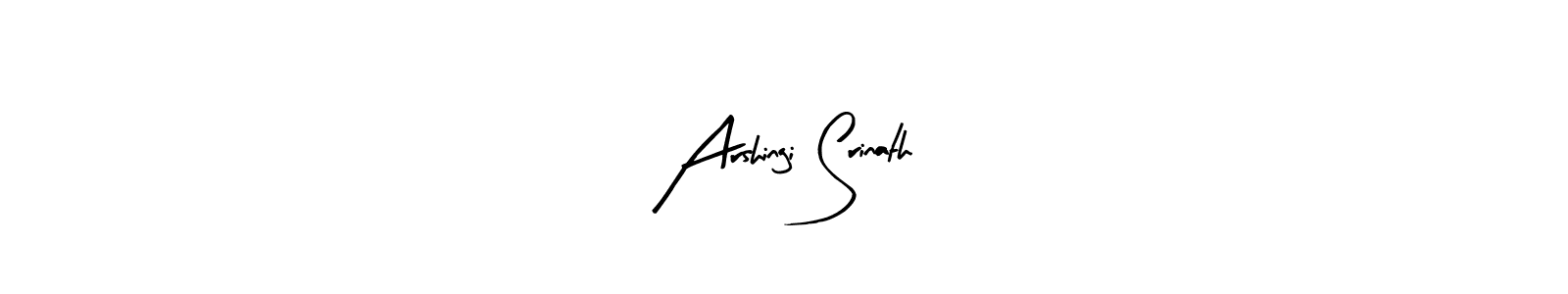 This is the best signature style for the Arshingi Srinath name. Also you like these signature font (Arty Signature). Mix name signature. Arshingi Srinath signature style 8 images and pictures png
