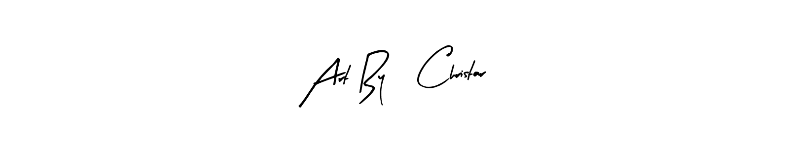 Once you've used our free online signature maker to create your best signature Arty Signature style, it's time to enjoy all of the benefits that Art By: Christar name signing documents. Art By: Christar signature style 8 images and pictures png