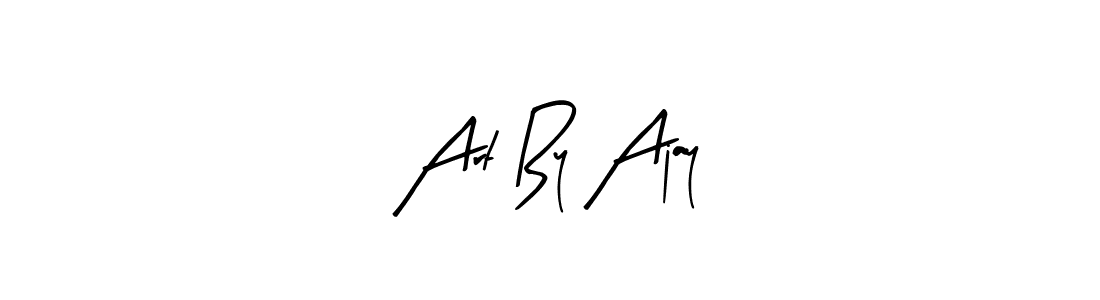 Here are the top 10 professional signature styles for the name Art By Ajay. These are the best autograph styles you can use for your name. Art By Ajay signature style 8 images and pictures png