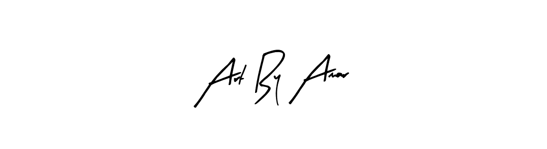 How to make Art By Amar name signature. Use Arty Signature style for creating short signs online. This is the latest handwritten sign. Art By Amar signature style 8 images and pictures png