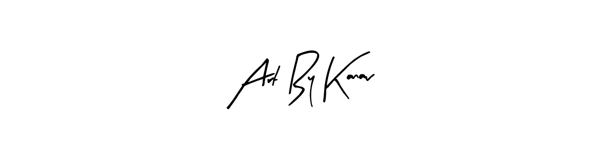 Here are the top 10 professional signature styles for the name Art By Kanav. These are the best autograph styles you can use for your name. Art By Kanav signature style 8 images and pictures png