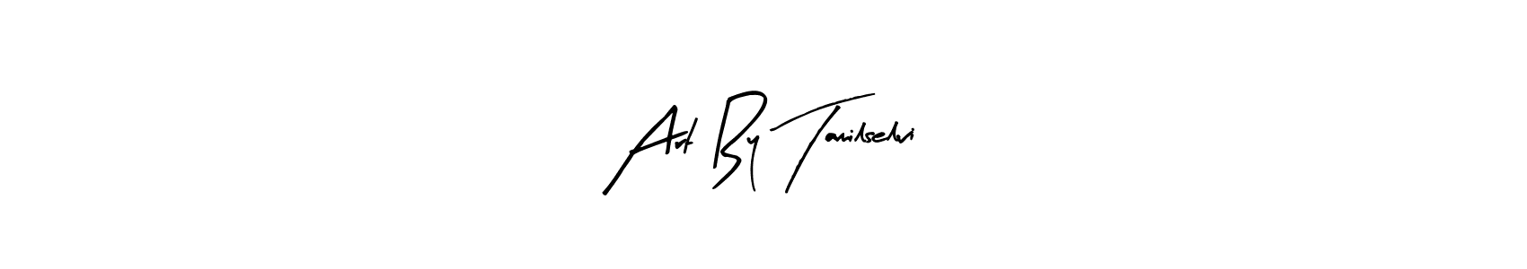 Design your own signature with our free online signature maker. With this signature software, you can create a handwritten (Arty Signature) signature for name Art By Tamilselvi. Art By Tamilselvi signature style 8 images and pictures png