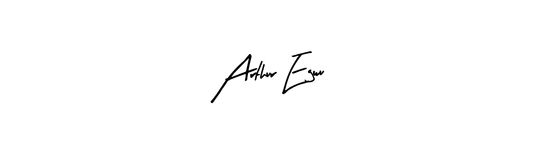 Make a beautiful signature design for name Arthur Egwu. Use this online signature maker to create a handwritten signature for free. Arthur Egwu signature style 8 images and pictures png