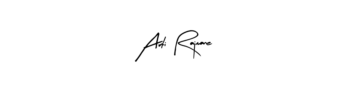 Use a signature maker to create a handwritten signature online. With this signature software, you can design (Arty Signature) your own signature for name Arti Rajmane. Arti Rajmane signature style 8 images and pictures png