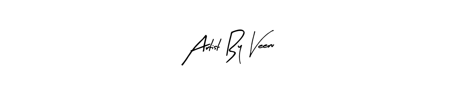 Artist By Veeru stylish signature style. Best Handwritten Sign (Arty Signature) for my name. Handwritten Signature Collection Ideas for my name Artist By Veeru. Artist By Veeru signature style 8 images and pictures png