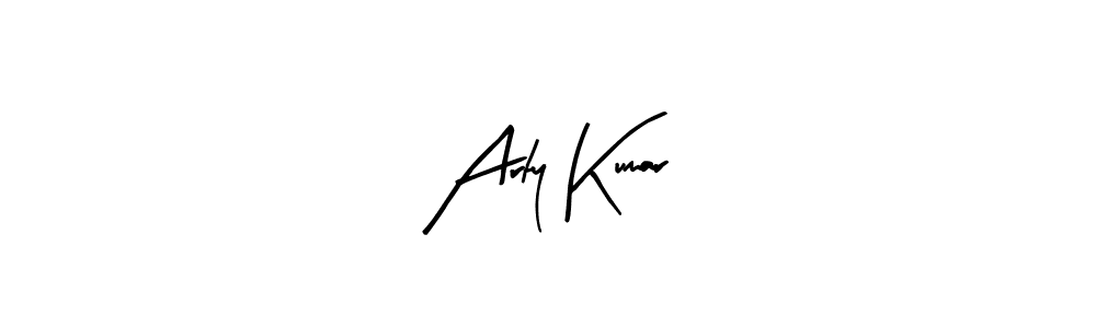 Once you've used our free online signature maker to create your best signature Arty Signature style, it's time to enjoy all of the benefits that Arty Kumar name signing documents. Arty Kumar signature style 8 images and pictures png