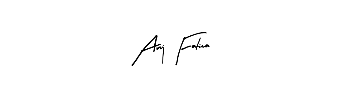 It looks lik you need a new signature style for name Aruj Fatima. Design unique handwritten (Arty Signature) signature with our free signature maker in just a few clicks. Aruj Fatima signature style 8 images and pictures png