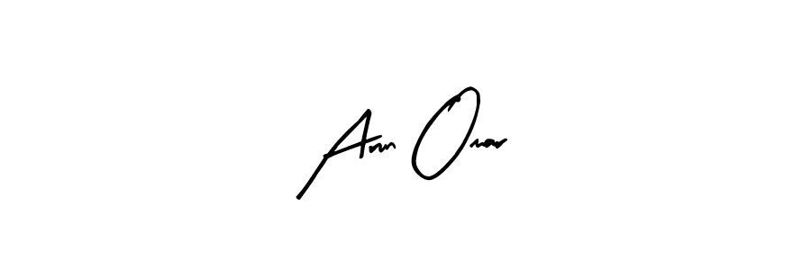 if you are searching for the best signature style for your name Arun Omar. so please give up your signature search. here we have designed multiple signature styles  using Arty Signature. Arun Omar signature style 8 images and pictures png