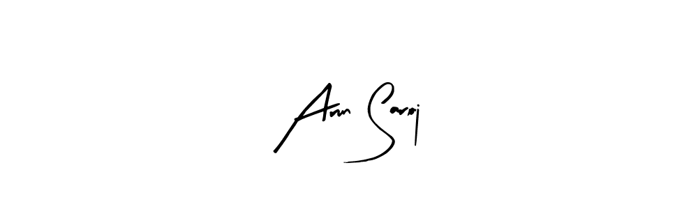 Create a beautiful signature design for name Arun Saroj. With this signature (Arty Signature) fonts, you can make a handwritten signature for free. Arun Saroj signature style 8 images and pictures png