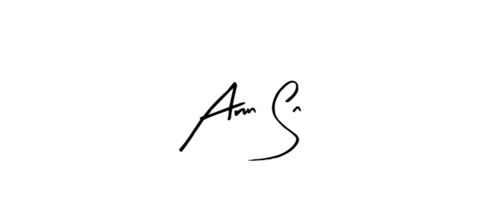 This is the best signature style for the Arun Sn name. Also you like these signature font (Arty Signature). Mix name signature. Arun Sn signature style 8 images and pictures png