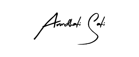Download transparent PNG signature for name Arundhati Sati styled with Arty Signature font. Ready to paste directly into PDF and Word agreements. Arundhati Sati signature style 8 images and pictures png