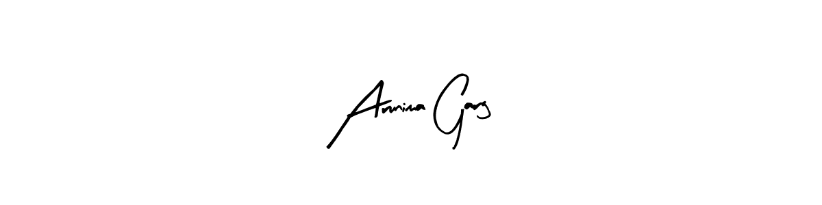 How to Draw Arunima Garg signature style? Arty Signature is a latest design signature styles for name Arunima Garg. Arunima Garg signature style 8 images and pictures png