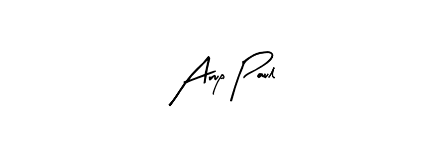 Similarly Arty Signature is the best handwritten signature design. Signature creator online .You can use it as an online autograph creator for name Arup Paul. Arup Paul signature style 8 images and pictures png