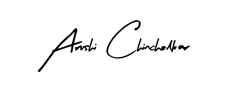 Make a short Arushi Chincholkar signature style. Manage your documents anywhere anytime using Arty Signature. Create and add eSignatures, submit forms, share and send files easily. Arushi Chincholkar signature style 8 images and pictures png
