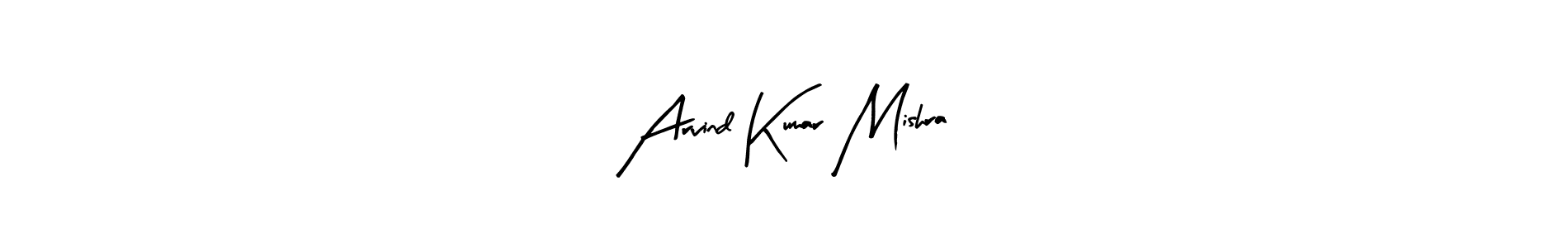 Create a beautiful signature design for name Arvind Kumar Mishra. With this signature (Arty Signature) fonts, you can make a handwritten signature for free. Arvind Kumar Mishra signature style 8 images and pictures png