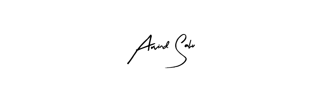 Make a beautiful signature design for name Arvind Sahu. Use this online signature maker to create a handwritten signature for free. Arvind Sahu signature style 8 images and pictures png