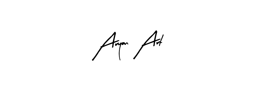 Aryan Art stylish signature style. Best Handwritten Sign (Arty Signature) for my name. Handwritten Signature Collection Ideas for my name Aryan Art. Aryan Art signature style 8 images and pictures png