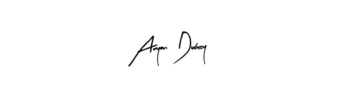 Use a signature maker to create a handwritten signature online. With this signature software, you can design (Arty Signature) your own signature for name Aryan Dubey. Aryan Dubey signature style 8 images and pictures png