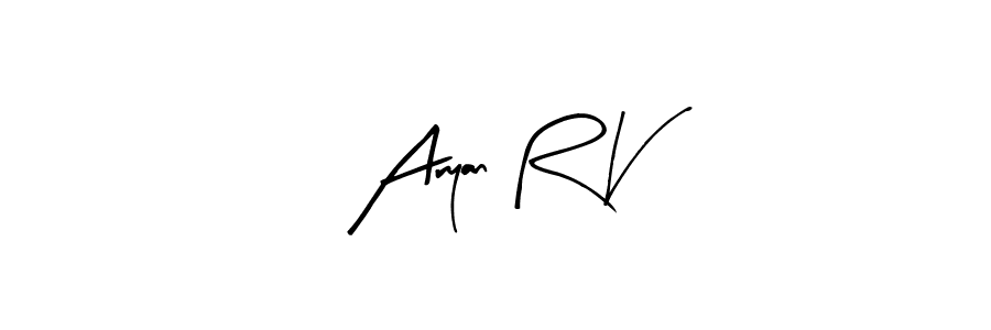 Once you've used our free online signature maker to create your best signature Arty Signature style, it's time to enjoy all of the benefits that Aryan R V name signing documents. Aryan R V signature style 8 images and pictures png