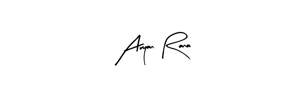 Best and Professional Signature Style for Aryan Rana. Arty Signature Best Signature Style Collection. Aryan Rana signature style 8 images and pictures png