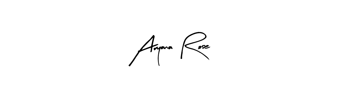 How to Draw Aryana Rose signature style? Arty Signature is a latest design signature styles for name Aryana Rose. Aryana Rose signature style 8 images and pictures png