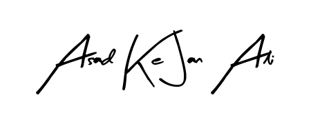 Elevate your brand with a stunning Asad Ke Jan Ali eSignature. The Arty Signature style provides a balanced, flowing aesthetic for everyday signing. Asad Ke Jan Ali signature style 8 images and pictures png