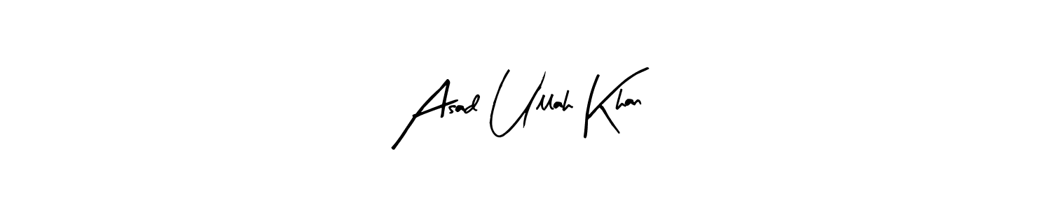 Make a short Asad Ullah Khan signature style. Manage your documents anywhere anytime using Arty Signature. Create and add eSignatures, submit forms, share and send files easily. Asad Ullah Khan signature style 8 images and pictures png