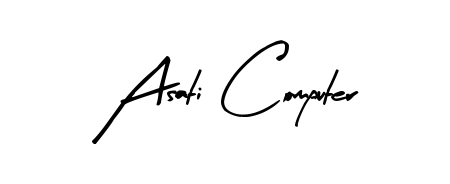 Arty Signature is a professional signature style that is perfect for those who want to add a touch of class to their signature. Get Asati Computer name fancy signature for free. Asati Computer signature style 8 images and pictures png