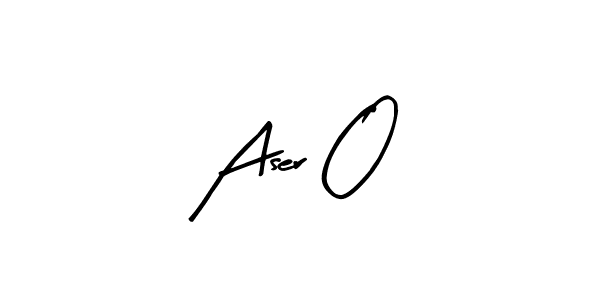 Best and Professional Signature Style for Aser O. Arty Signature Best Signature Style Collection. Aser O signature style 8 images and pictures png