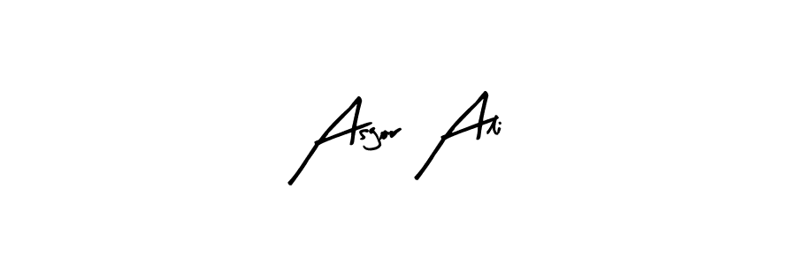 Make a beautiful signature design for name Asgor Ali. Use this online signature maker to create a handwritten signature for free. Asgor Ali signature style 8 images and pictures png