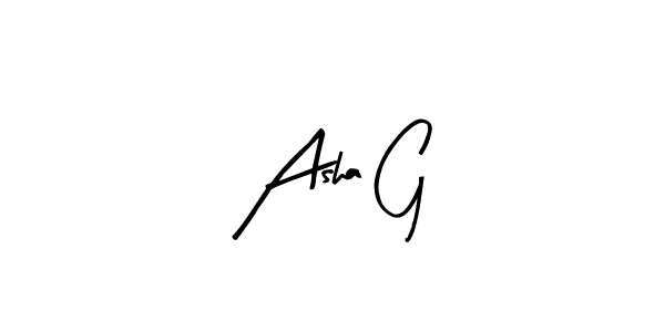 How to Draw Asha G signature style? Arty Signature is a latest design signature styles for name Asha G. Asha G signature style 8 images and pictures png