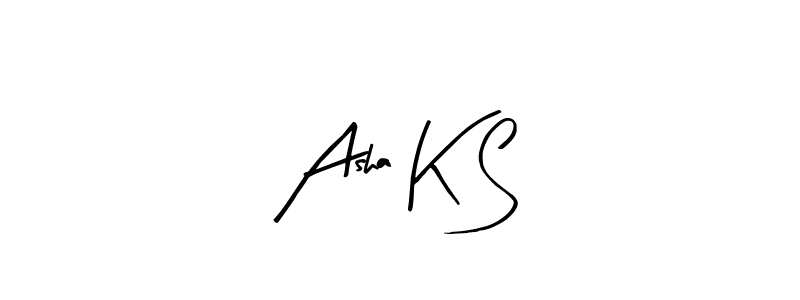 Also You can easily find your signature by using the search form. We will create Asha K S name handwritten signature images for you free of cost using Arty Signature sign style. Asha K S signature style 8 images and pictures png