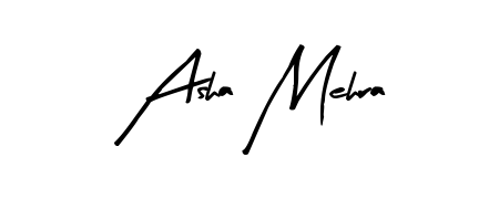 Make a short Asha Mehra signature style. Manage your documents anywhere anytime using Arty Signature. Create and add eSignatures, submit forms, share and send files easily. Asha Mehra signature style 8 images and pictures png