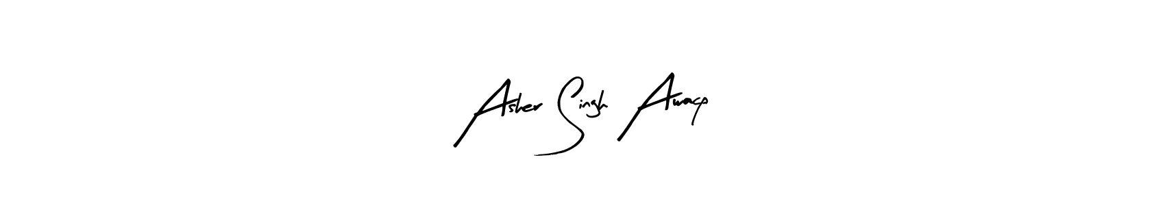Make a beautiful signature design for name Asher Singh Awacp. Use this online signature maker to create a handwritten signature for free. Asher Singh Awacp signature style 8 images and pictures png