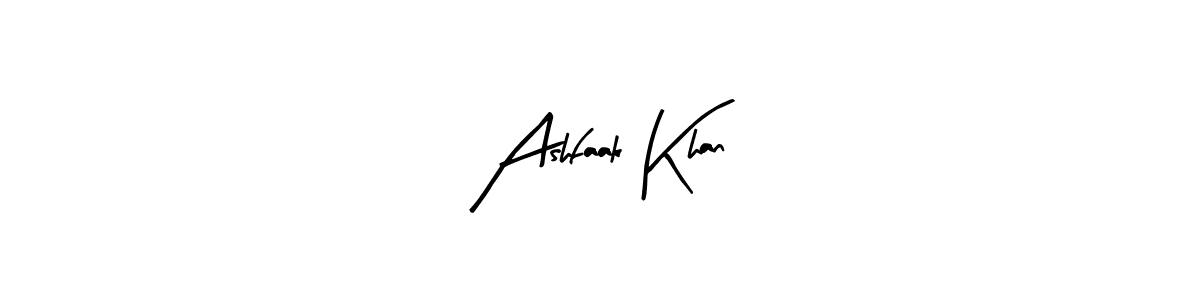 Make a beautiful signature design for name Ashfaak Khan. Use this online signature maker to create a handwritten signature for free. Ashfaak Khan signature style 8 images and pictures png