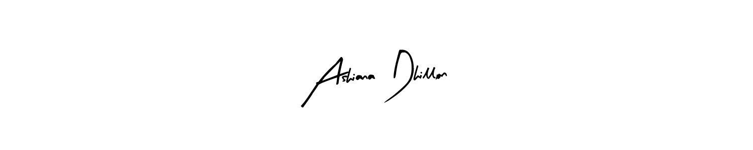 Ashiana Dhillon stylish signature style. Best Handwritten Sign (Arty Signature) for my name. Handwritten Signature Collection Ideas for my name Ashiana Dhillon. Ashiana Dhillon signature style 8 images and pictures png