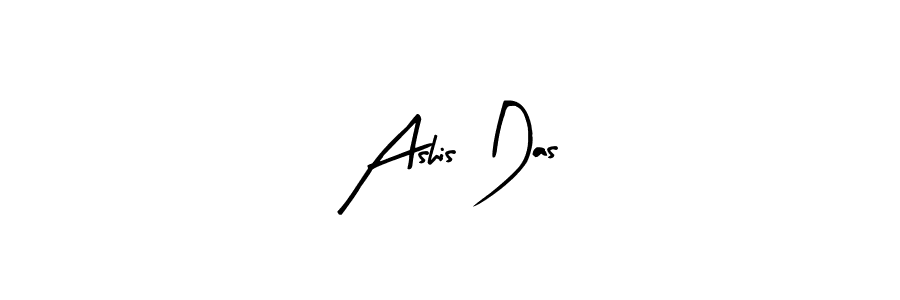 Use a signature maker to create a handwritten signature online. With this signature software, you can design (Arty Signature) your own signature for name Ashis Das. Ashis Das signature style 8 images and pictures png