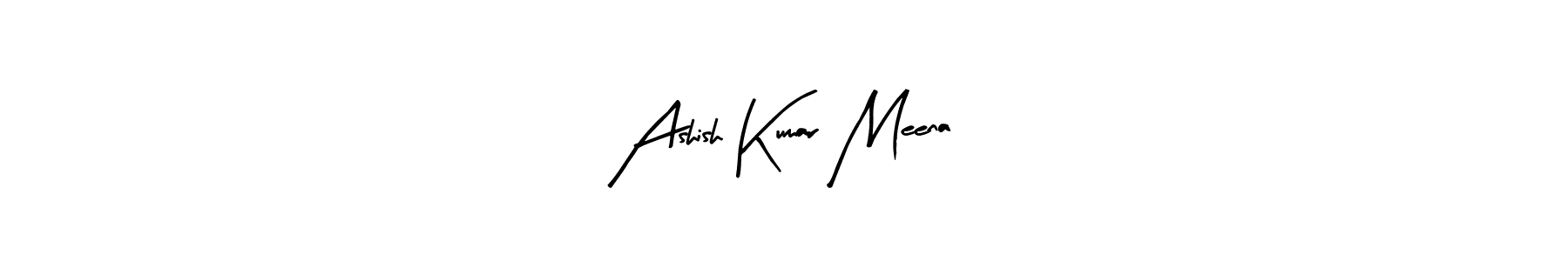 Make a beautiful signature design for name Ashish Kumar Meena. With this signature (Arty Signature) style, you can create a handwritten signature for free. Ashish Kumar Meena signature style 8 images and pictures png