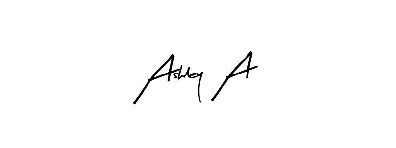 Arty Signature is a professional signature style that is perfect for those who want to add a touch of class to their signature. It is also a great choice for those who want to make their signature more unique. Get Ashley A name to fancy signature for free. Ashley A signature style 8 images and pictures png