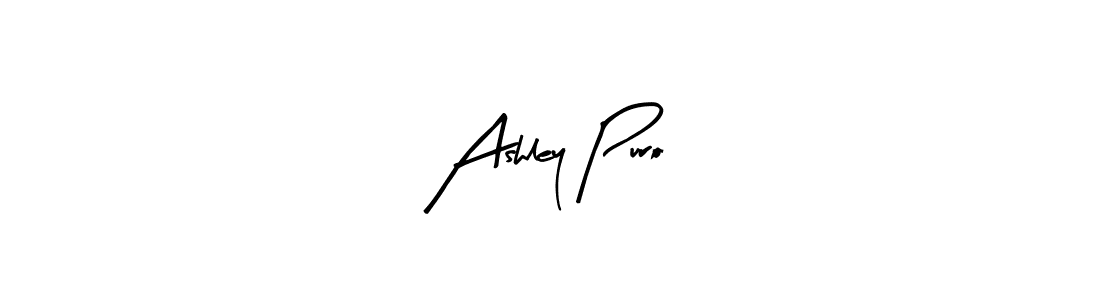 Similarly Arty Signature is the best handwritten signature design. Signature creator online .You can use it as an online autograph creator for name Ashley Puro. Ashley Puro signature style 8 images and pictures png