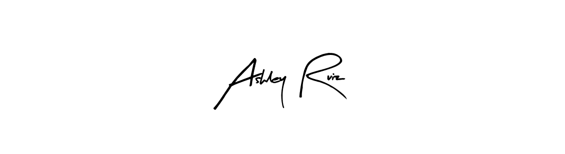 How to make Ashley Ruiz name signature. Use Arty Signature style for creating short signs online. This is the latest handwritten sign. Ashley Ruiz signature style 8 images and pictures png