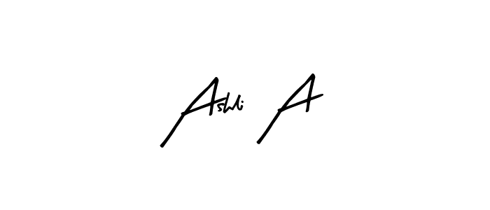 It looks lik you need a new signature style for name Ashli A. Design unique handwritten (Arty Signature) signature with our free signature maker in just a few clicks. Ashli A signature style 8 images and pictures png