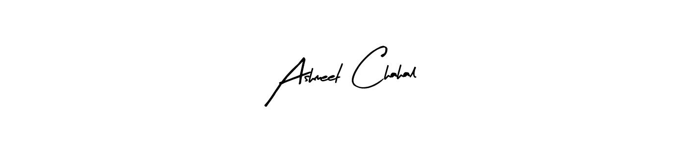 You should practise on your own different ways (Arty Signature) to write your name (Ashmeet Chahal) in signature. don't let someone else do it for you. Ashmeet Chahal signature style 8 images and pictures png