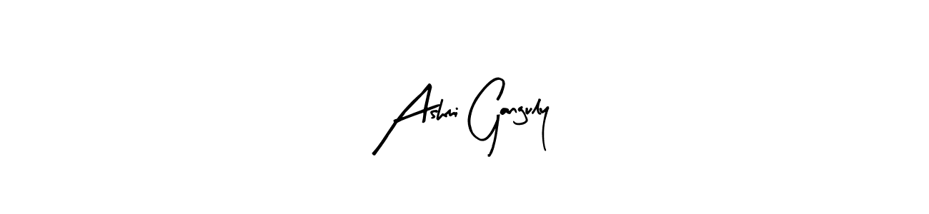 Design your own signature with our free online signature maker. With this signature software, you can create a handwritten (Arty Signature) signature for name Ashmi Ganguly. Ashmi Ganguly signature style 8 images and pictures png