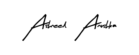 Discover how Ashneel  Anushka looks in an executive cursive font (Arty Signature). Perfect for legal documents, invoices, and certificates. Ashneel  Anushka signature style 8 images and pictures png