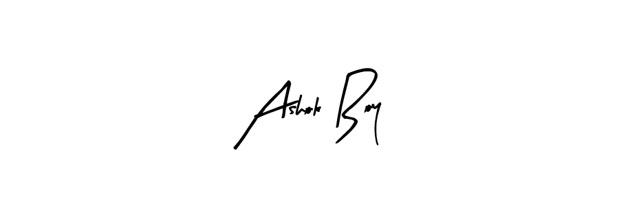 Similarly Arty Signature is the best handwritten signature design. Signature creator online .You can use it as an online autograph creator for name Ashok Boy. Ashok Boy signature style 8 images and pictures png