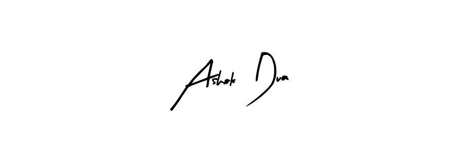 The best way (Arty Signature) to make a short signature is to pick only two or three words in your name. The name Ashok Dua include a total of six letters. For converting this name. Ashok Dua signature style 8 images and pictures png