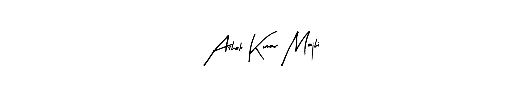 You can use this online signature creator to create a handwritten signature for the name Ashok Kumar Majhi. This is the best online autograph maker. Ashok Kumar Majhi signature style 8 images and pictures png