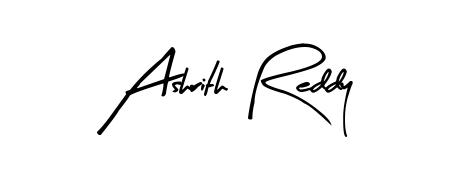 Similarly Arty Signature is the best handwritten signature design. Signature creator online. You can use it as an online autograph creator for name Ashrith Reddy. Ashrith Reddy signature style 8 images and pictures png