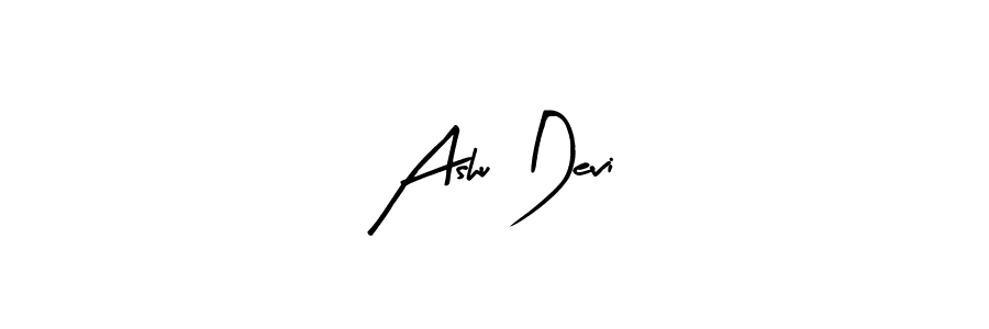 Similarly Arty Signature is the best handwritten signature design. Signature creator online .You can use it as an online autograph creator for name Ashu Devi. Ashu Devi signature style 8 images and pictures png